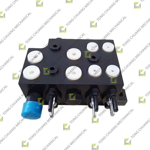China DL-8P-2 -A outrigger multi-way valve，outrigger multi-way valve，outrigger directional valve group，outrigger control valve bank，outrigger oil circuit distribution valve，outrigger control valve assembly factory