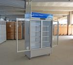220V-240V/50HZ 60HZ 110V/60HZ Display Cooler 2 Doors Store Drinks Fridge