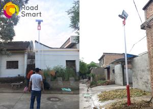 China 10w 1800lm LED Solar Powered Outdoor Street Lights , Solar Farm Lights factory