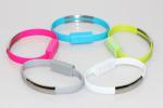 Wholesale Micro USB Cable Charging Line Charger Wristband For iPhone,Samsung
