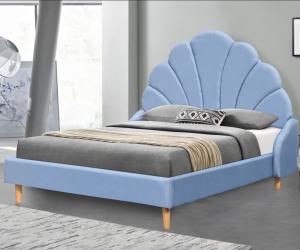 China King Size Linen Upholstered King Bed on sale