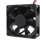 12 volt fan 70mm ball bearing fan with waterproof IP67 for fireplace 70*70*25mm