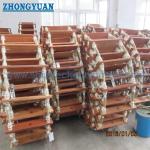 ISO 5489-2008 Wooden Step Marine Embarkation Rope Ladder Marine Outfitting