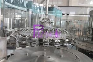 China PLC Control Tea Filling machine Magnetic Capping For PET Bottle on sale