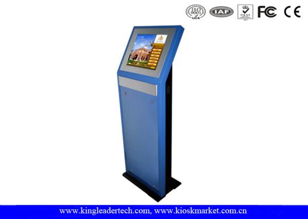 China Healthcare Floor Standing Touch Screen Kiosk Customizable For Medical Facilities factory