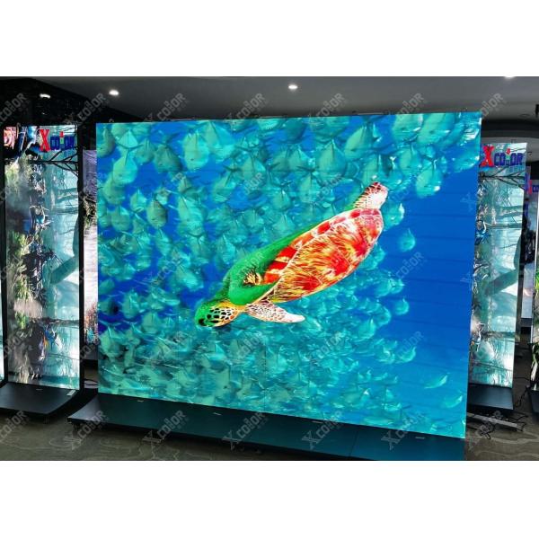Ultra Clear Large Stage Screen Full Color P3.91 Transparent LED Screen with High