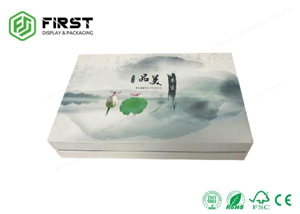 Customized Logo Custom Printed Luxury Handmade Rigid Cardboard Gift Box