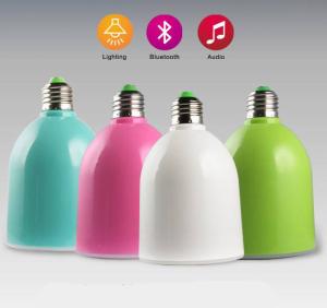 China Multi - Color Bluetooth Music Light Bulb Multifunctional USB Drive High Brightness factory