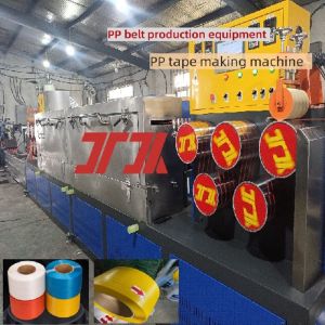 PP Strap Making Machine Make 5-19mm Width Good Straightness With PLC Control