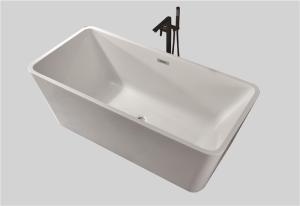 China ODM Stand Alone Bath Shower Acrylic Soaking Tubs Simple Eco Friendly 100 lbs factory