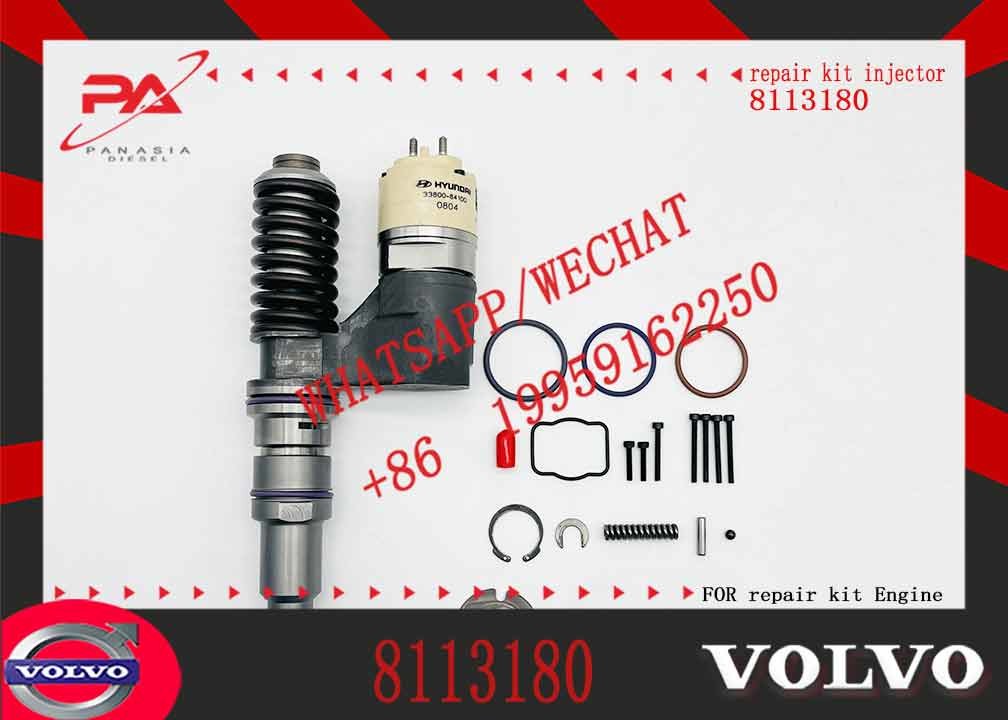 for Volvo A0 engine parts 8170966 8113180 8113177 8112660 8112556 3964820 1677154 1547909 Diesel common rail fuel injector