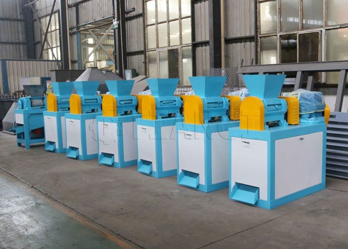 Stainless Steel Chemical Fertilizer Granulating Machine Double Roller Press Granulator