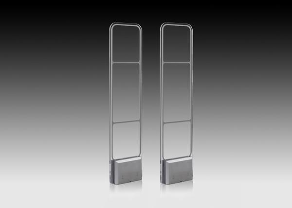 Silver / Black Electronic Article Surveillance System Supermarket Library