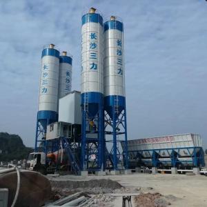 China Fully Automatic Cement Concrete Batching Plant Ready Mix HZS 25-240m3/h Concrete Mixer With Twin Shaft 60 factory
