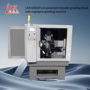 China Servo Fully Enclosed Circular Saw Blade Double Grinding Head Side Grinder LDX-028A on sale