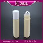 wholesale free sample with steel roll ball China plastic bottle supplier