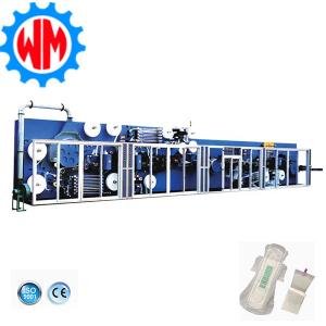 China 1200pcs/Minute Sanitary Napkin Making Machine Ce Sanitary Napkin Production Machine factory