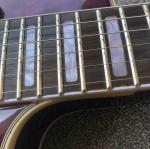 Grand Purple burl top Electric Guitar, Solid Mahogany Body 6 strings Guitarra