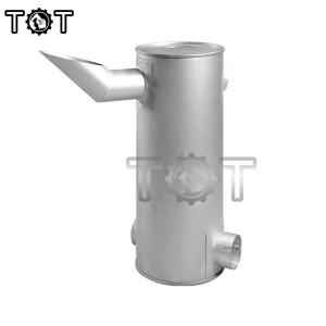 China E330C C9 3306 Excavator Engine Exhaust Muffler Clamp Silencer factory