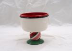 Ceramic Snowman Coffee Mug , Strong Dolomite Christmas Mugs With Feet