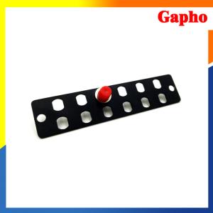 China 12 Port Adapter Optical Fiber Distribution Frame Pigtail Round Head ST Hook factory