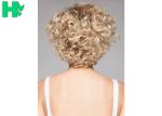 Ladies New Stylish Synthetic Dark Blonde Short No lace Full Hair Wig