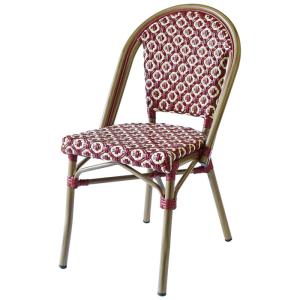 China All Weather Resistance SGS Bamboo Look Restaurant Bistro Chairs factory