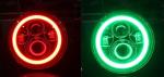 RGB 7 Inch Halo Car Lights 70W Super Bright Angel Eyes IP68 Waterproof