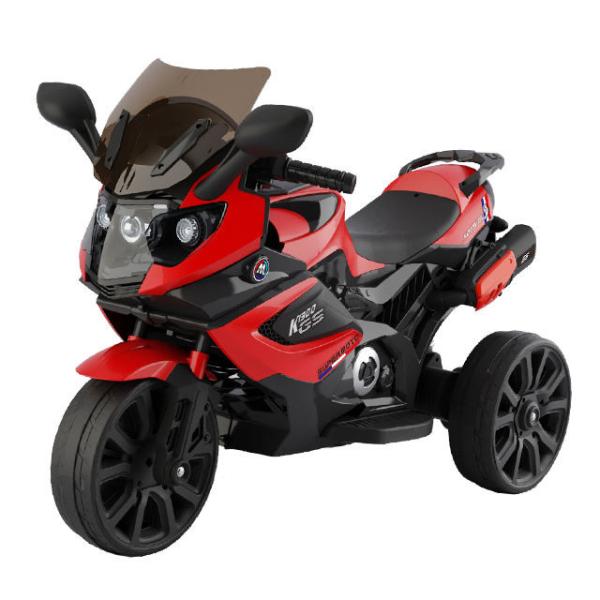 12V Electric Motorcycle Ride on Car for Kids Lighting Music and Volume