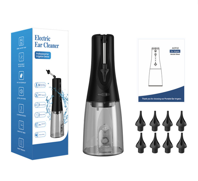 3 Working Modes IPX7 Waterproof Electric Portable Ear Cleaner