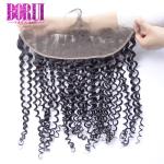 ALL Color Deep Curly Lace Frontal , 13*4 Brazilian Human Hair Lace Closure