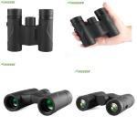 Military Compact Waterproof Binoculars Double - Coated Black Color High