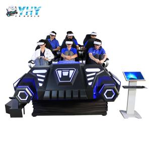 China 6 Players VR Arcade Simulator Immersive Vibration VR 9D Game Machine factory