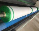 white and green 100% HDPE plastic silage bale wrap net