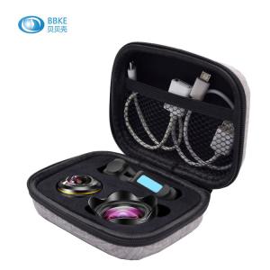 China PU Leather EVA Tool Case Die - Cut Foam For Mobile Lens Small Item Storage factory