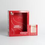 Transparent Window Paper Food Box Packaging Eco Conscious Folding Paperboard