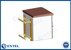 China 550mm Depth 650mm Width Pole Mount Weatherproof Enclosure factory