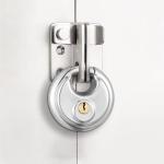 Waterproof Stainless Steel Disc Lock With Key With 8 Inch Shackle Outdoor