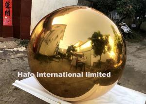 China 2.6ft Gold Chrome Inflatable Mirror Balloon For Events Fairs Clubs Rooms factory