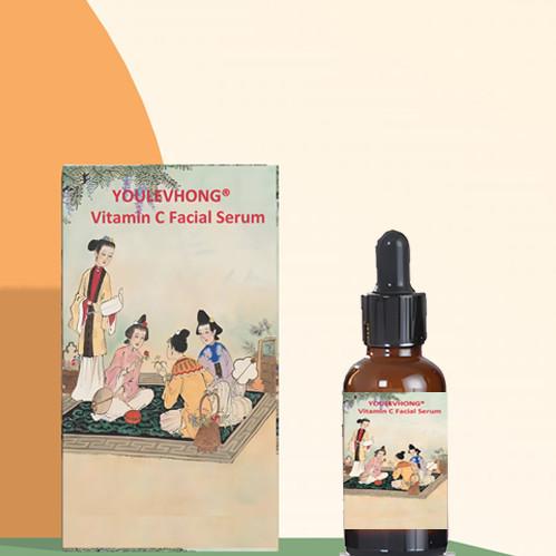 YOULEVHONG Vitamin C Serum for Glowing Skin Paraben Free Formula 30ml Brightenin