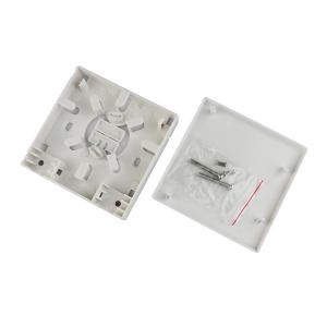 China FTTH 2 Port 86 Fiber Optic Terminal Box Faceplate For Wall Socket factory