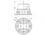 20W Double Color AC110V AC220V Aircraft Obstruction Light