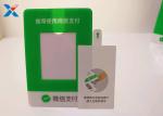 T Shaped Clear Acrylic Advertising Displays A4 Size For Advertising Displaying