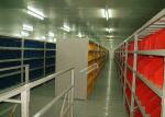 Industrial Small Goods Rack Supported Mezzanine Storage Galvanization Surface