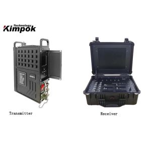 Mobile Vehicle Cofdm Video Transmitter Wireless AES Encryption
