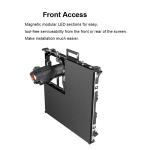 Outdoor Waterproof Modular Led Video Display Panels Tile Hanging Bar 500x500mm
