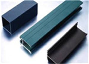 China Ral Series Color T6 6063 T5 Window Extrusion Powder Coated Aluminum Profile factory