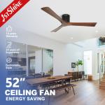 Remote Control Ceiling Fan 1stshine Contemporary 3 Wood Blades for Porch
