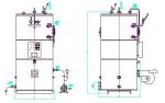 Vertical Gas & Oil Fired Hot Water Boilers