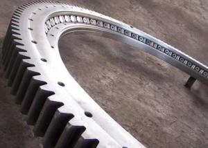 China Large Size Outer Gear Turntable Slewing Bearing Same Diameter factory
